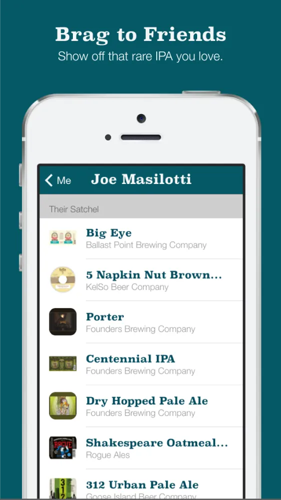 Beer Satchel • Beer Bucket List應用截圖