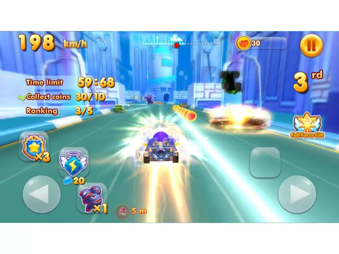 Masked Heroes: 3D Kart Racing iPad  স্ক্রিনশট
