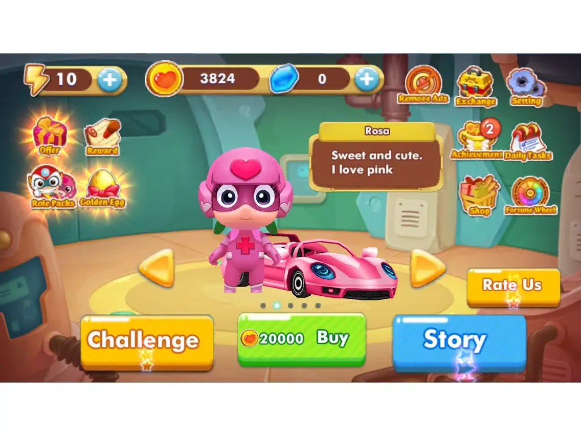 Masked Heroes: 3D Kart Racing iPad  স্ক্রিনশট