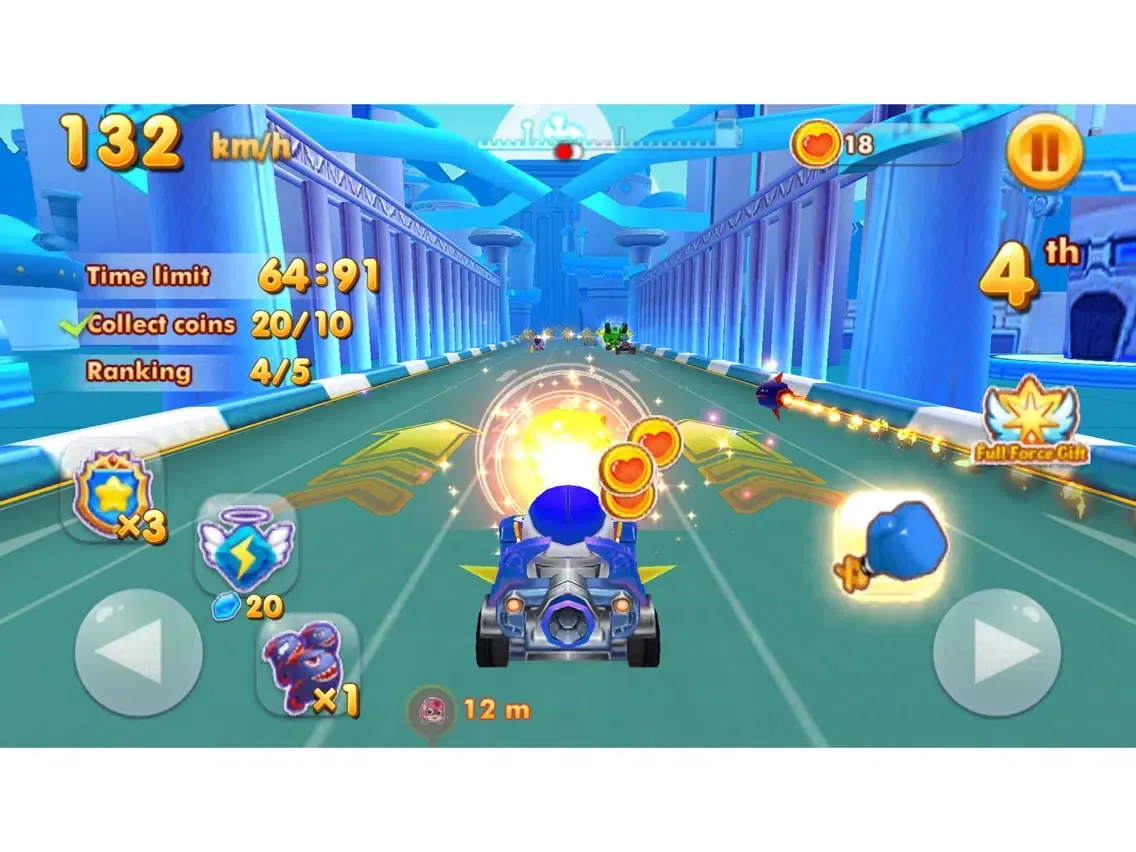 Masked Heroes: 3D Kart Racing iPad  স্ক্রিনশট