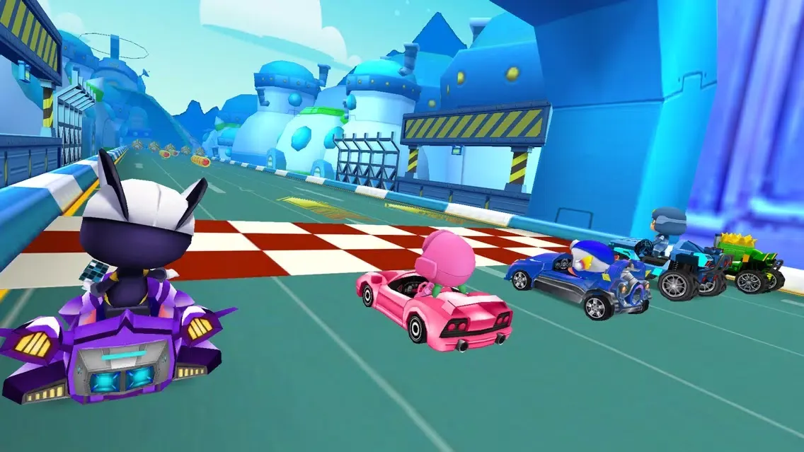 Masked Heroes: 3D Kart Racing স্ক্রিনশট