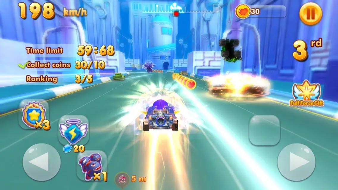 Masked Heroes: 3D Kart Racing স্ক্রিনশট