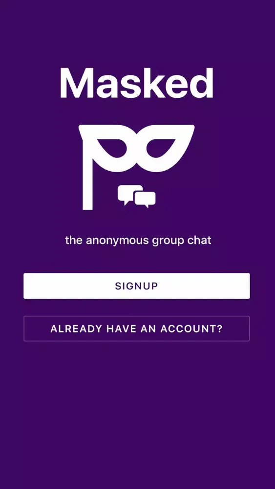 Masked - Anonymous Group Chat Screenshots