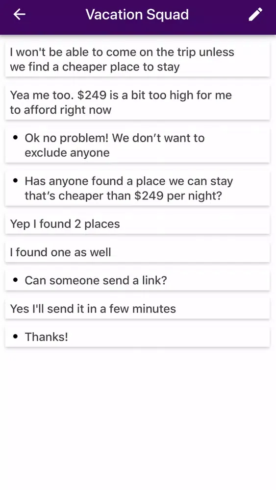 Masked - Anonymous Group Chat Screenshots