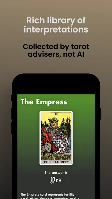 Daily Tarot Readings Screenshots