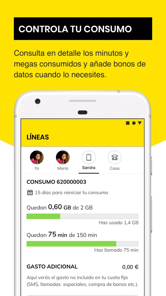 Screenshot di MASMOVIL
