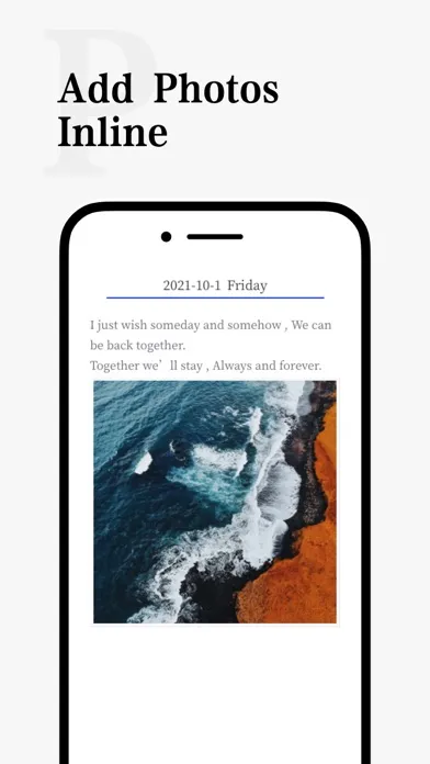 OneDay - Diary Journal Screenshots
