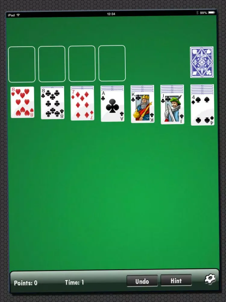 Zrzuty ekranu Solitaire FREE! + 4 extra games iPad 
