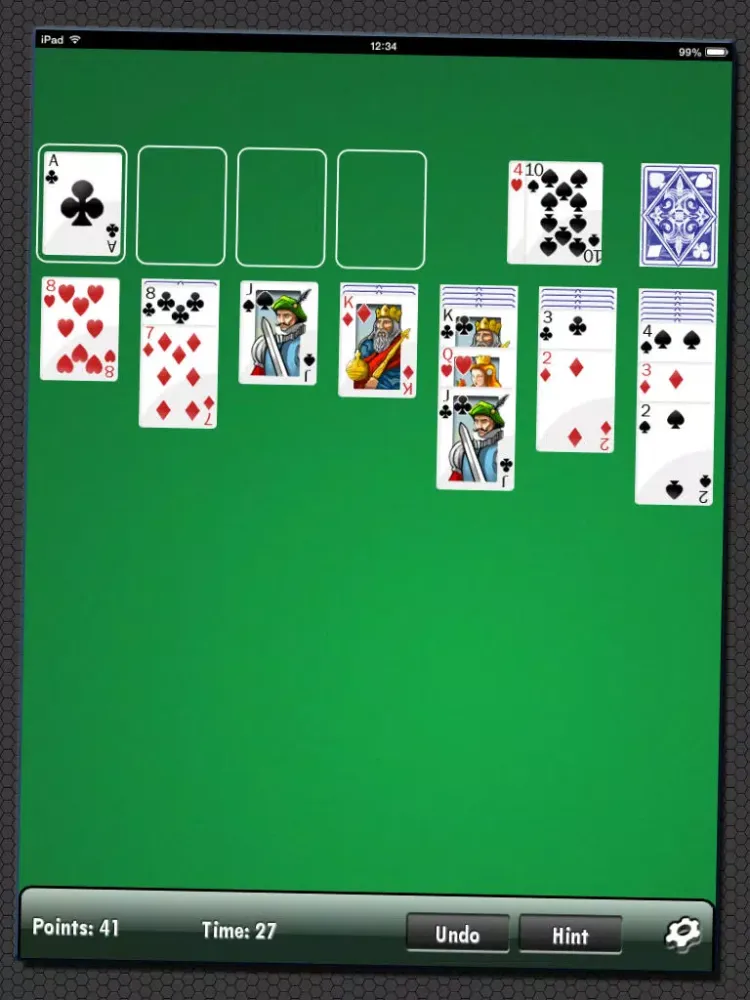 Zrzuty ekranu Solitaire FREE! + 4 extra games iPad 