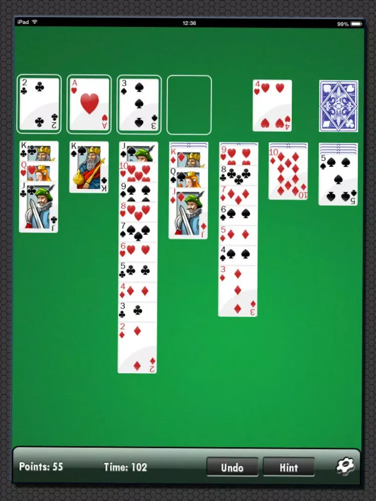 Zrzuty ekranu Solitaire FREE! + 4 extra games iPad 