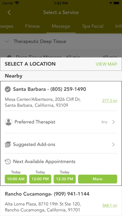 Massage Green Spa Screenshots
