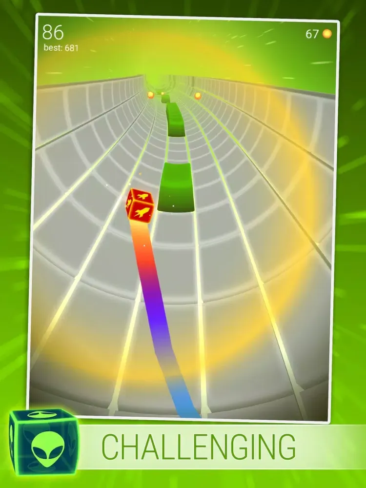 Tangkapan skrin Kube Swing iPad 
