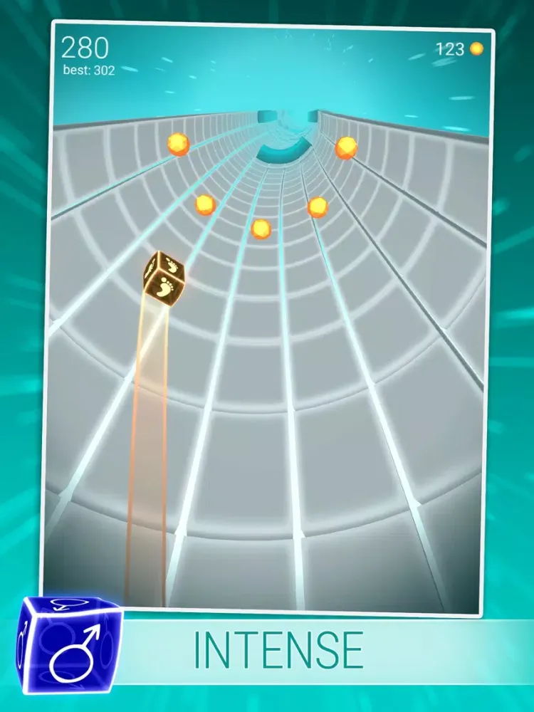 Tangkapan skrin Kube Swing iPad 