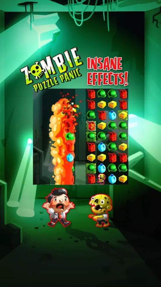Zombie Puzzle Panic स्क्रीनशॉट