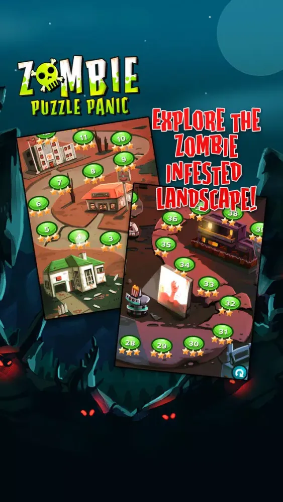 Zombie Puzzle Panic स्क्रीनशॉट