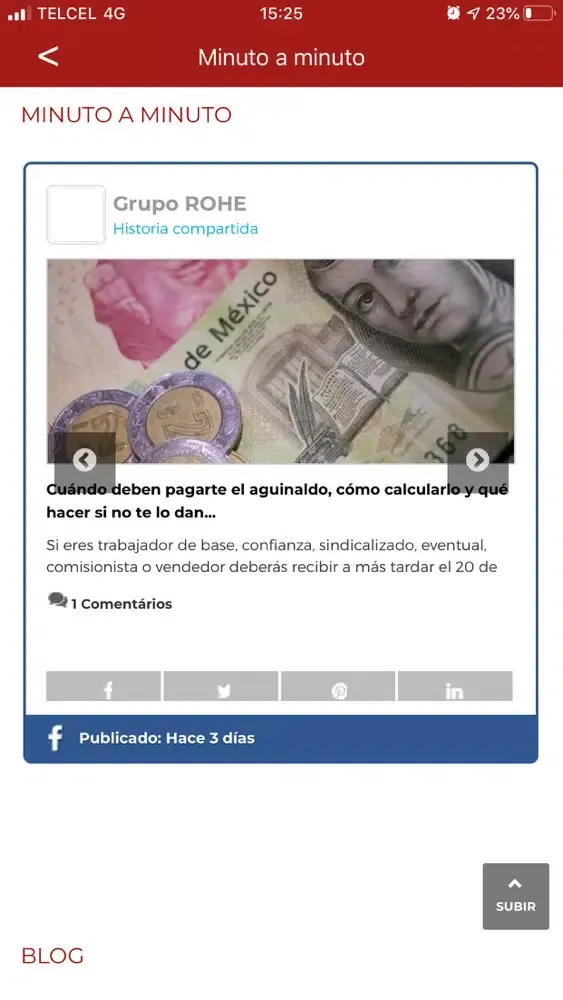 Grupo ROHE Screenshots