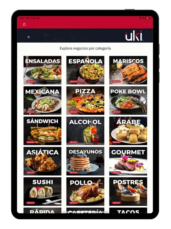 Captures d'écran de uki food iPad 