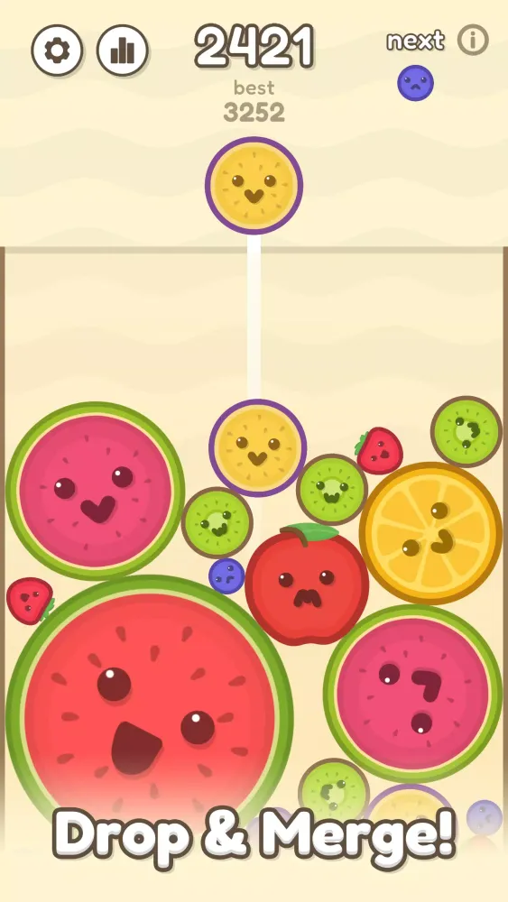 Capturas de pantalla de Fruit Drop World