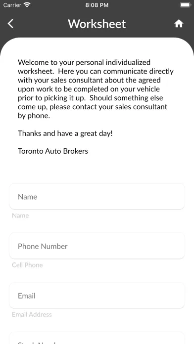 Toronto Auto Brokers Ekran Görüntüleri