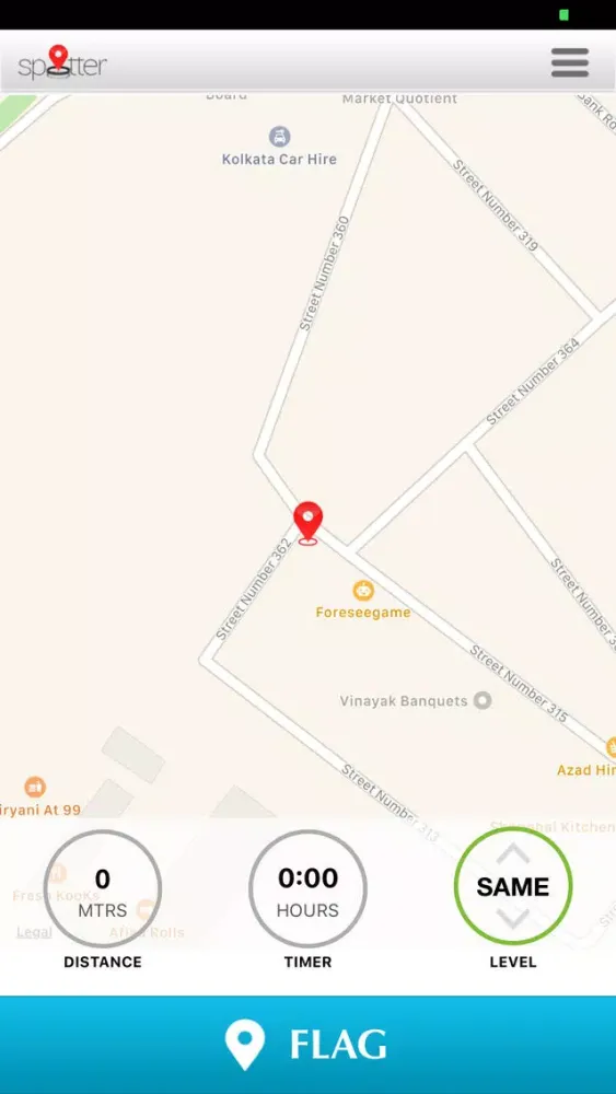 Tangkapan layar Parking Spotter