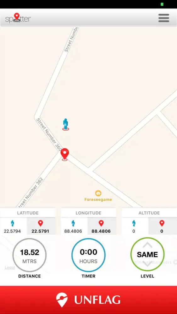 Tangkapan layar Parking Spotter