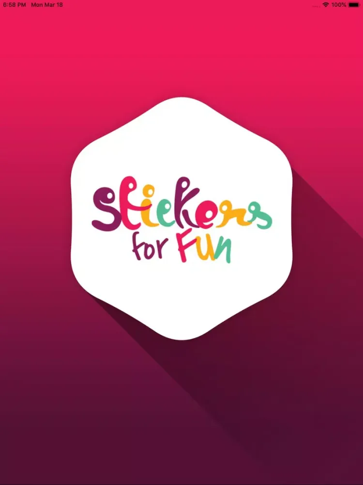 Stickers For Fun iPad 应用截图