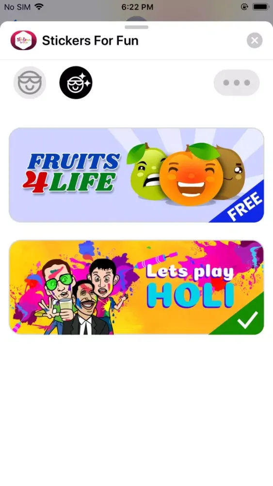 Stickers For Fun应用截图