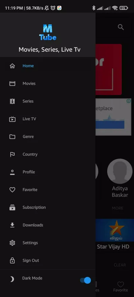 Ảnh chụp màn hình của M Tube - Movies & TV Shows