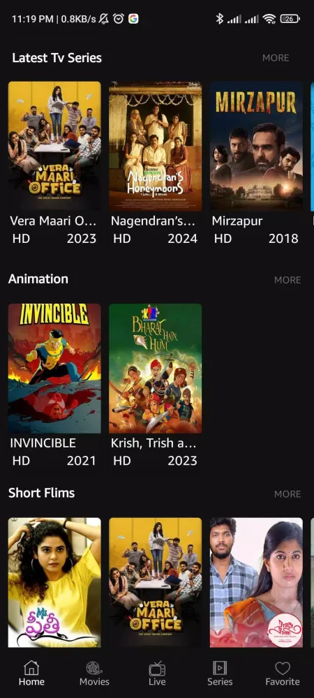 Ảnh chụp màn hình của M Tube - Movies & TV Shows