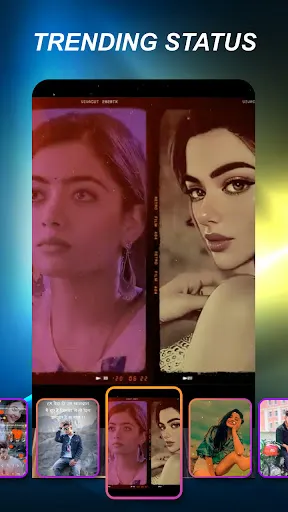 Zrzuty ekranu mAst: Music Status Video Maker