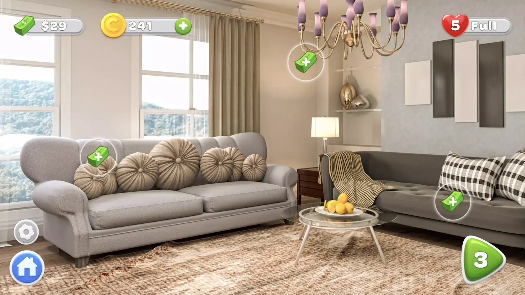 ภาพหน้าจอของ Design Makeover - Decor Master