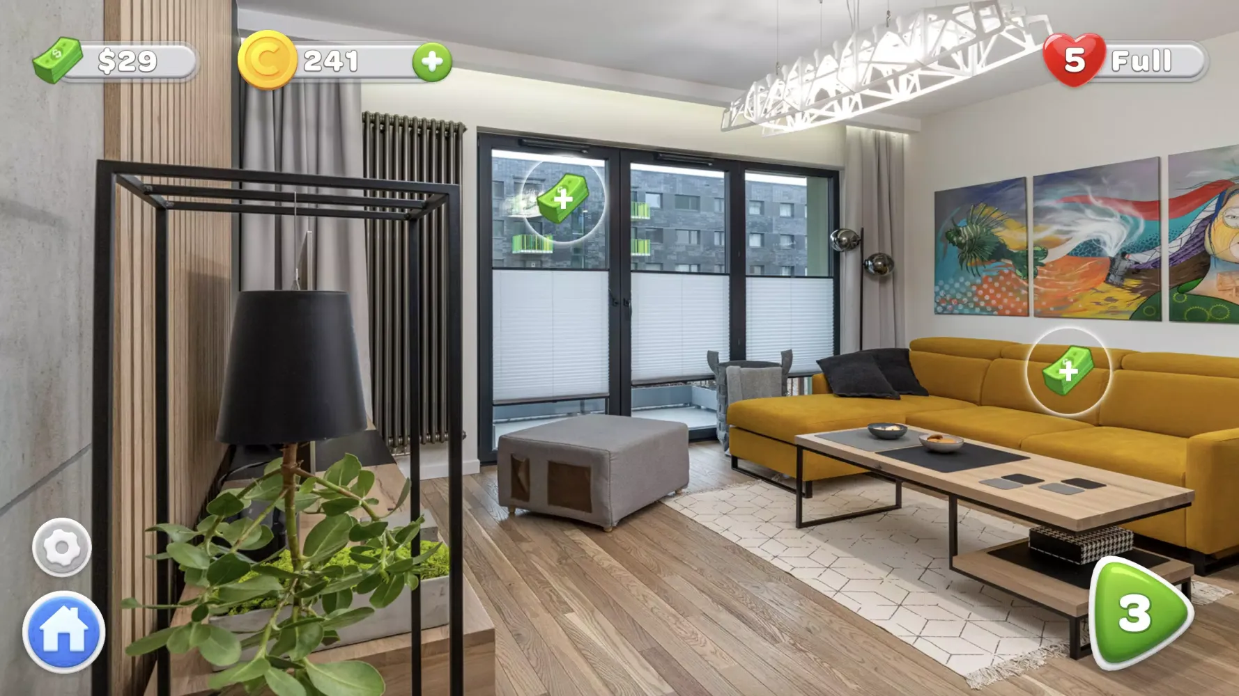 ภาพหน้าจอของ Design Makeover - Decor Master