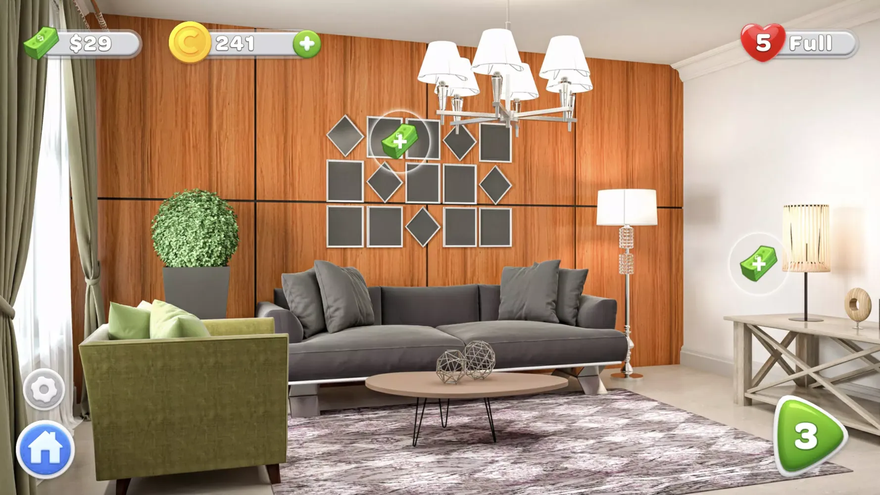 ภาพหน้าจอของ Design Makeover - Decor Master