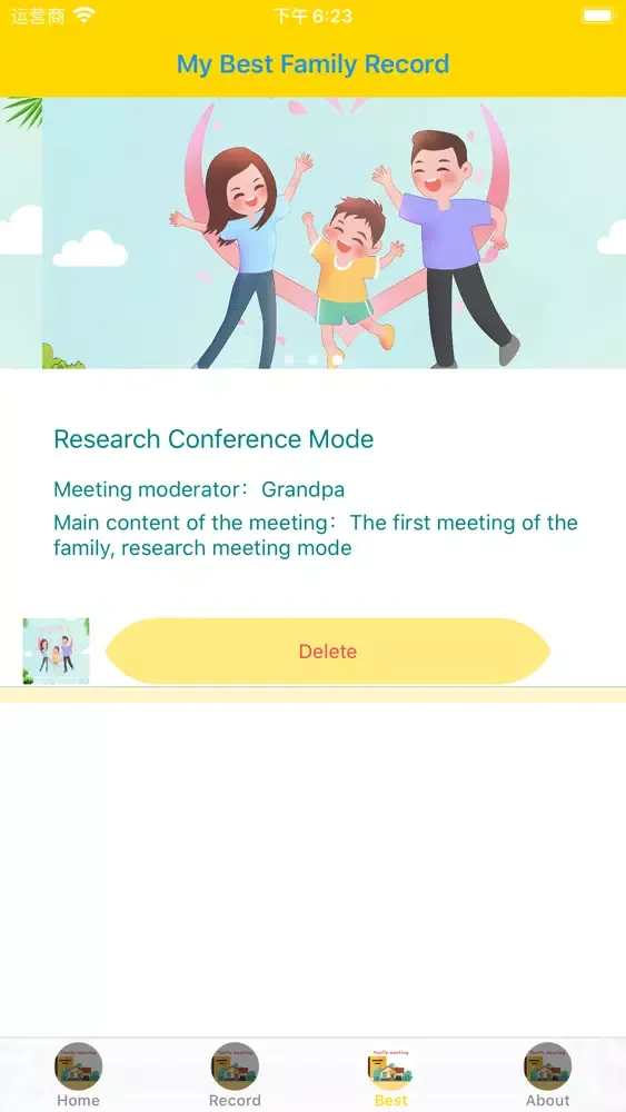 My favorite family meeting rec Ekran Görüntüleri