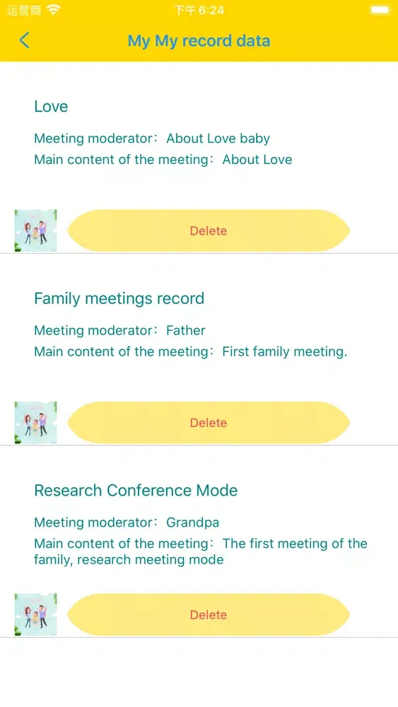 My favorite family meeting rec Ekran Görüntüleri