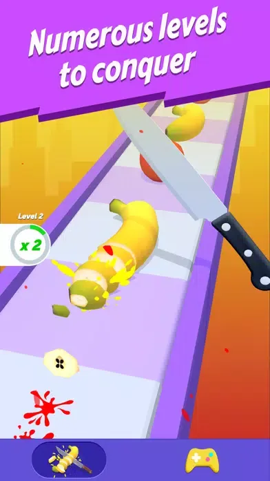 Ảnh chụp màn hình của Fruit Knife Master