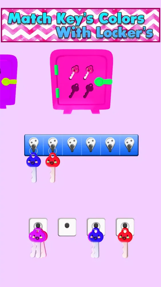 DIY Locker Jam: Key Sorting Ekran Görüntüleri