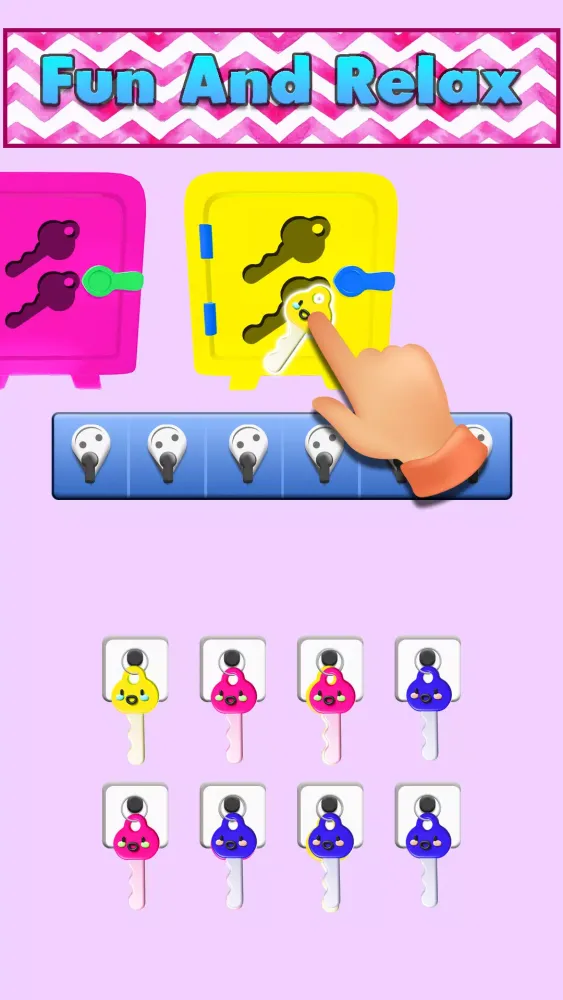 DIY Locker Jam: Key Sorting Ekran Görüntüleri