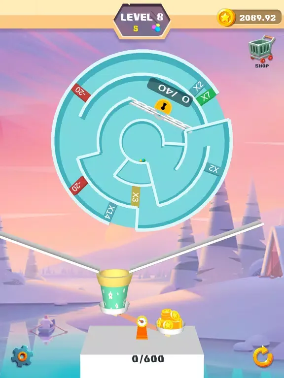Capturas de tela do Mazing Balls iPad 