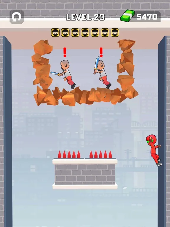Скриншоты Swing Hero: Superhero Fight iPad 