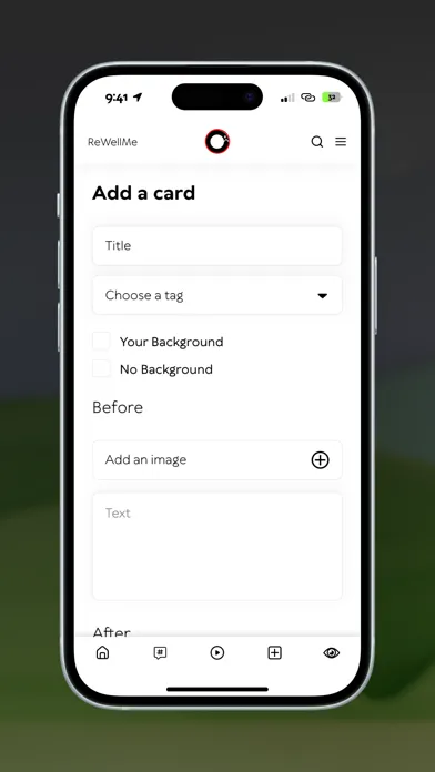 Captures d'écran de ReWellMe: mindset reset app