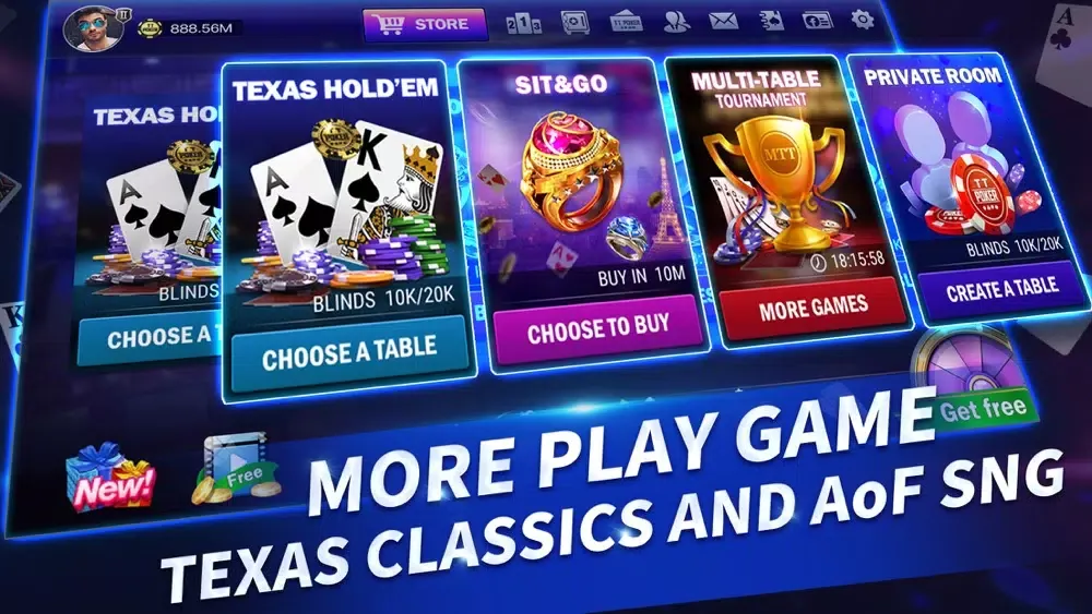 TT Poker：Texas Holdem Poker スクリーンショット