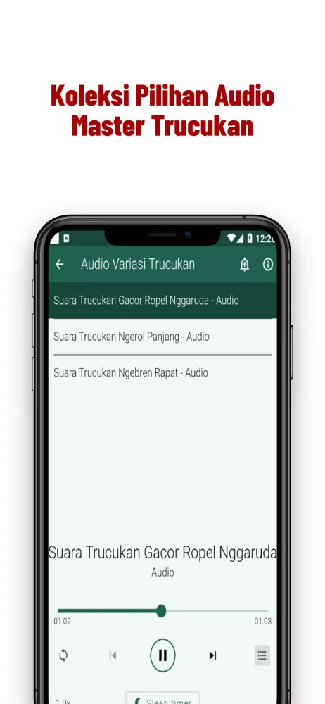 ภาพหน้าจอของ Masteran Trucukan Ropel Gacor