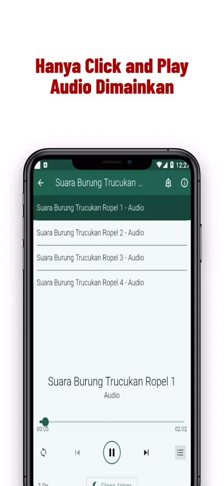 ภาพหน้าจอของ Masteran Trucukan Ropel Gacor