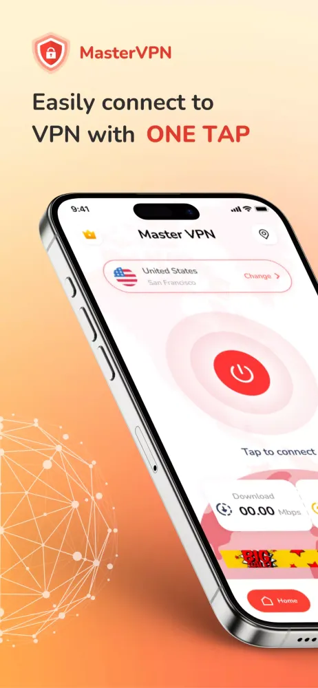 ภาพหน้าจอของ VPN Super-Fast Unlimited Proxy
