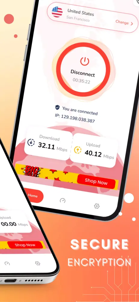 ภาพหน้าจอของ VPN Super-Fast Unlimited Proxy