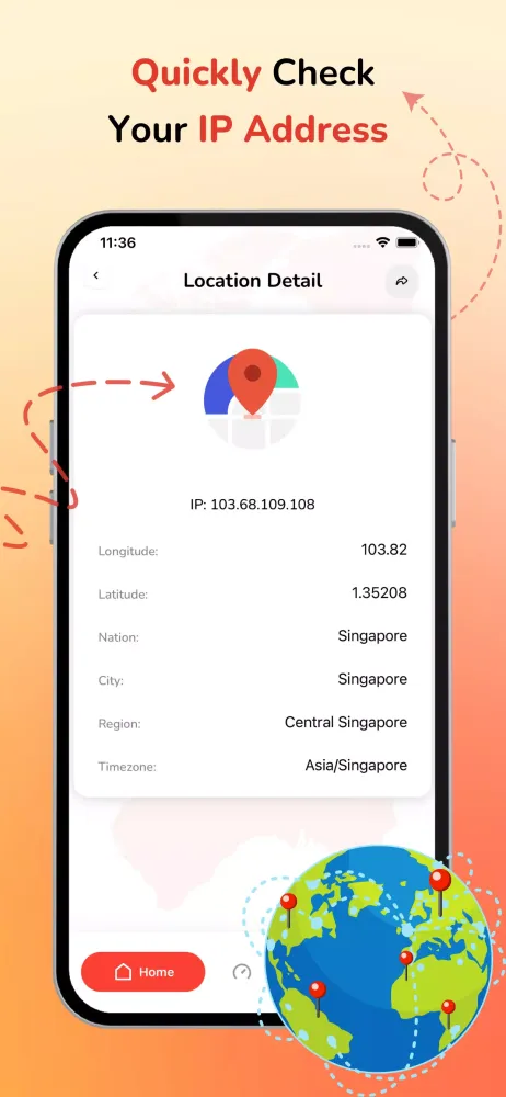ภาพหน้าจอของ VPN Super-Fast Unlimited Proxy