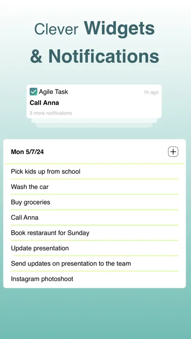 Agile Task, Checklist, Anylist应用截图