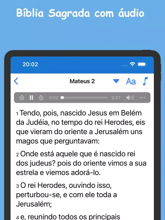 Zrzuty ekranu Bíblia Evangélica Sagrada iPad 