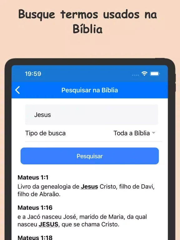 Zrzuty ekranu Bíblia Evangélica Sagrada iPad 